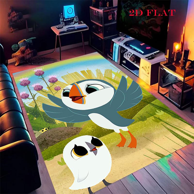 Peter Rabbit Dawn Carpet Rug for Living Room Bedroom Home Sofa Decoration,Kids play Nonslip Floor Mat