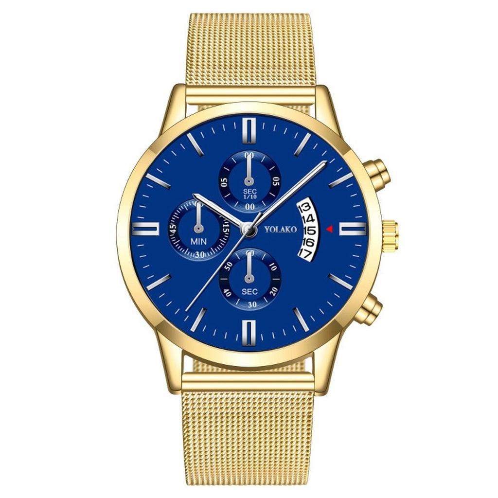 Mens Leather Business Fashion Watch Strap Watch For Gift Giving
