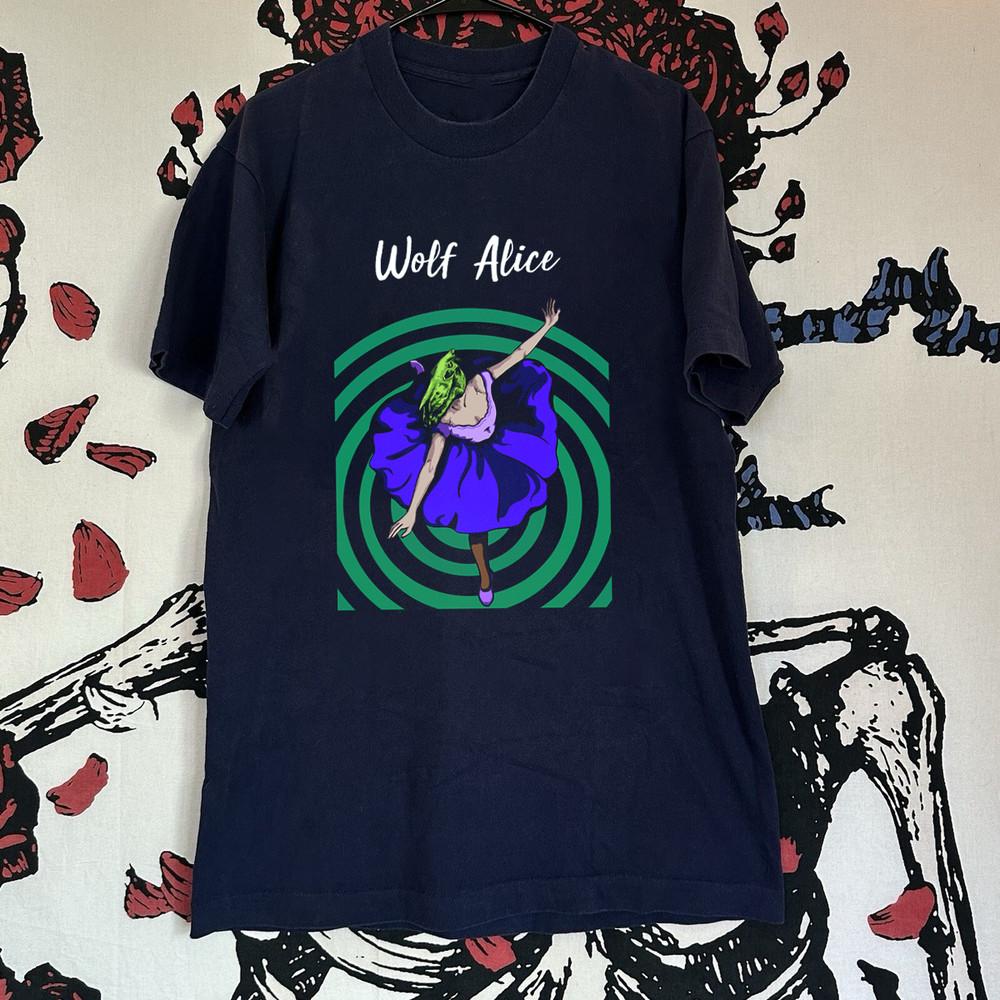 

Hot Rare Wolf Alice The Clearing Shirt Short Sleeve Black S-5XL LL310 Unisex T-Shirt XXXL