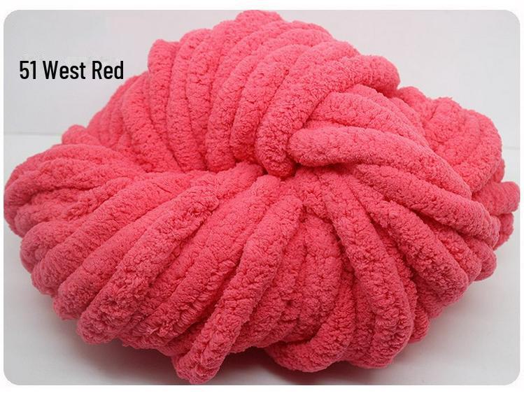 Isländische 2CM Extra Dicke Handgewebte Chenille Eisbar Decke