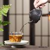 200ml Chinese Yixing Purple Clay Teapot Handmade Snail Tea Pot Beauty Tea Infuser Kettle Tradition Household Zisha Tea Set