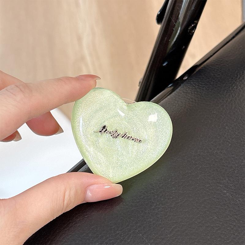 Korean Style Magnetic Retractable Phone Holder & Finger Ring - Creative Gift for Girls