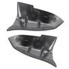 Car Rearview Mirror Shells Side Wing Mirror Cover Cap Carbon Fiber Style Pair Replacement For BMW F32 F30 F31 F33 F36
