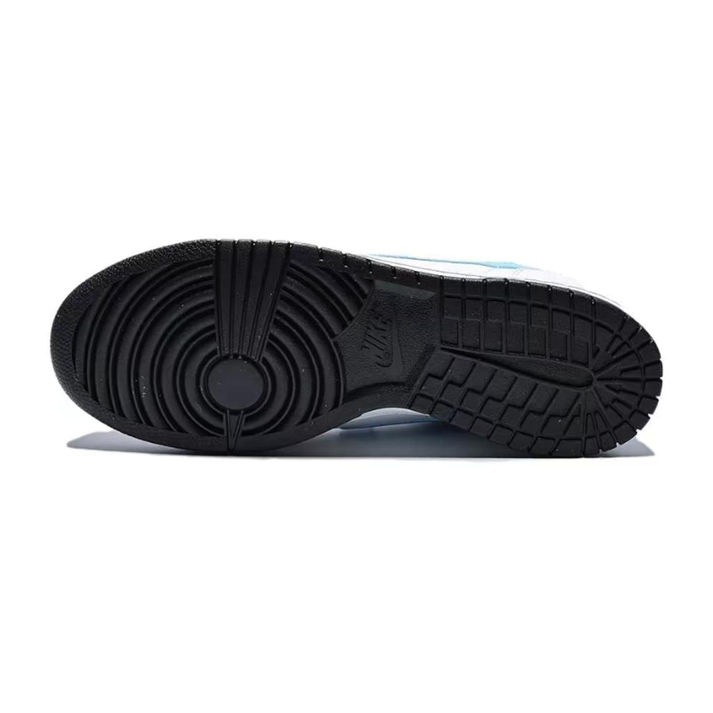 Nike Big Dusty Blue Love Confession Leather Coverage Low Top Skateboard Shoes Men's 355152-107(Team1112-)