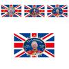 Wufudtp Charles Iii Flag Background Cloth 90x150cm Outdoor Union Jack Flag