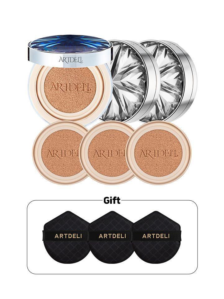 

Season 1 ARTDELI Absolue La Volume de Cushion (3 main products + 3 refills) (3 puffs included) Silver No. 23