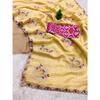 Beautiful Floral Embroidery all Over The Saree