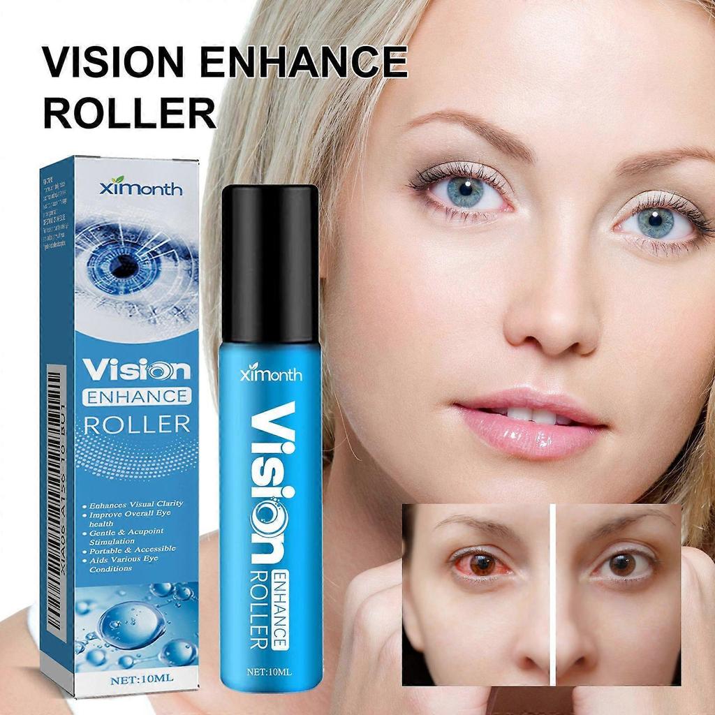 Ximonth Eye Massage Roller Relieves Eye Discomfort, Blurriness, And Moisturizes The Eye Area Around The Eyes