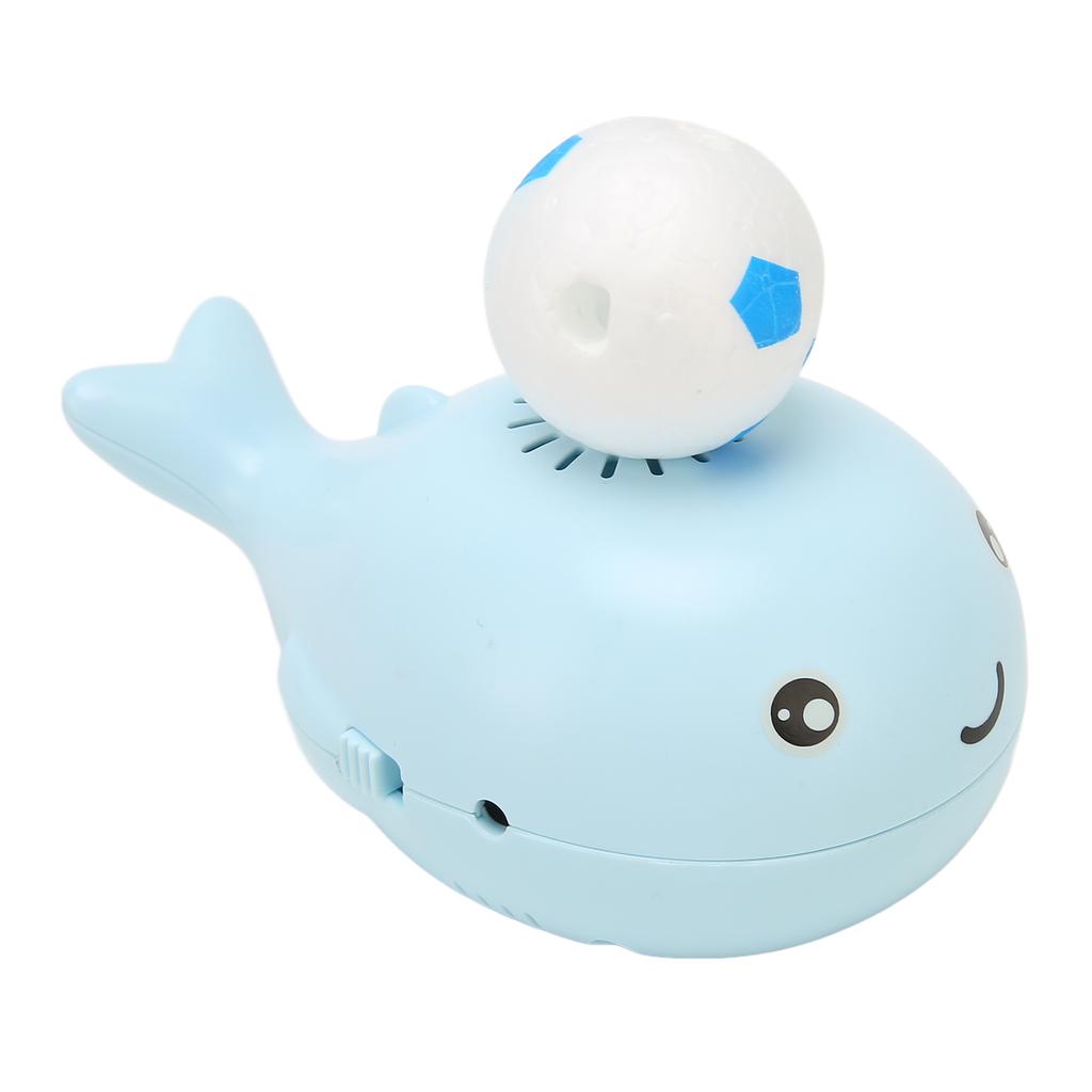 Whale Floating   Toy Cartoon   USB   Bladeless Safe   Electric Blowing Floating   Toy for Baby