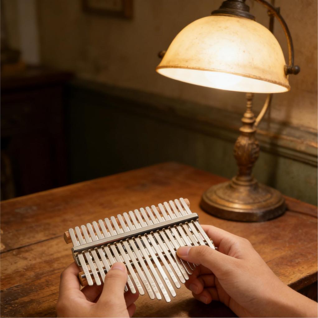 WESIEVYA Kalimba Key Replacement Set 21 Keys DIY Thumb Piano Accessories Compact 12.8cm Lightweight 118g