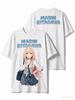 Summer Hot‑Sale Marin Kitagawa Graphic Print Unisex Fashion Hip‑Hop Street‑Style Loose Casual T Shirt