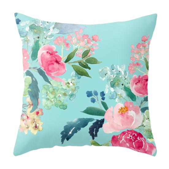 

Наволочка Необычная термоусадочная портативная наволочка Яркий цвет Цветочный чехол для подушки Наволочка Товары для дома G