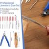 BHBL Tool Set Includes Jewelers Saw Frame Bench Needle Clamp Diamond Needle File Wood Ring Clamp for Jewelry Making