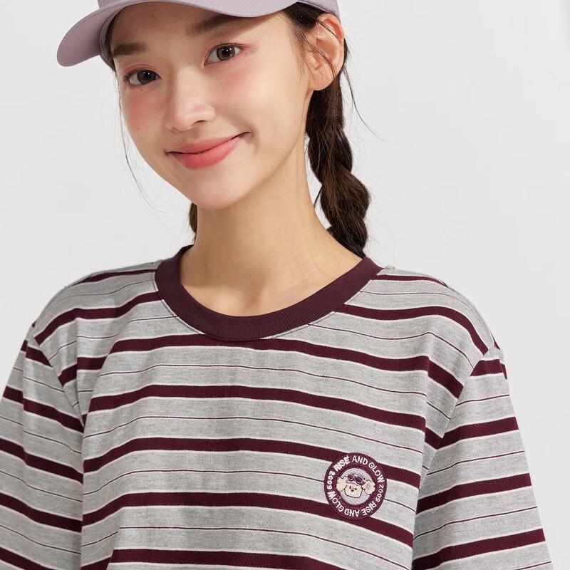 Deesha Girls' Youth Striped Short Sleeve T-Shirt