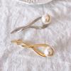 Korean Women Pearl Hair Clips Elegant Lady Female Ponytail Barrettes Metal Hairpins Hair Accessories Girls Headdress