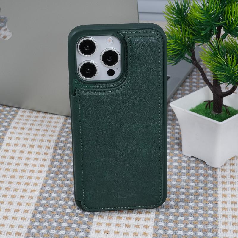 

Apple 17 Multi-functional Magnetic Flip Phone Case with Card Slot and Anti-drop Leather Cover iPhone 16