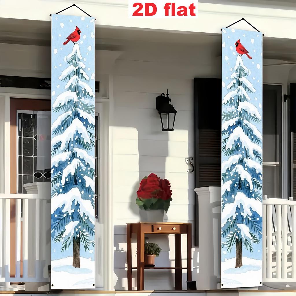 Porch Sign Two Cedar Cardinal Designs Ideal 29.97x179.83cm Indoor Outdoor Decor