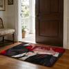 Hot Anime CChainsaw MMan Floor Mat Soft Flannel Absorbent Mat Non-Slip Rug Home Bedroom Bathroom