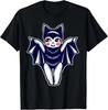 Kewpie Baby Vampire Bat Traditional Tattoo Flash T- Shirt