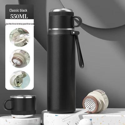 316 Stainless Steel Vacuum Flask with Straw