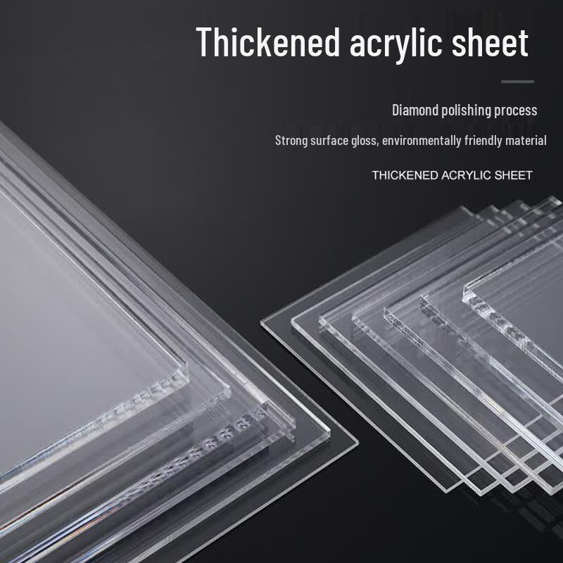 Luxchic 3mm A4 Transparent Acrylic Sheet