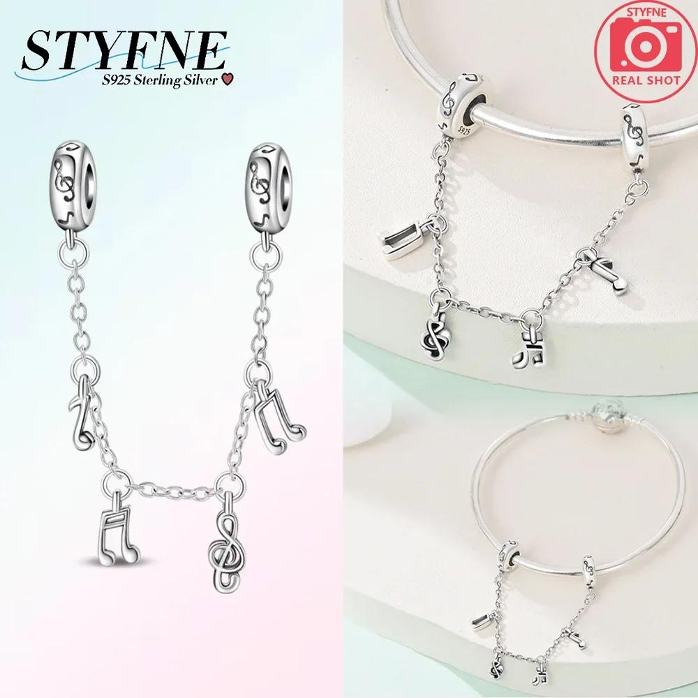 Original 100% Copper Clasp Clip Bead Star Moon Safety Chain Fit Original Bracelet Diy Jewelry Making Women Gift