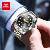 OPK 8170 Brand Men's Watches Business Dress Wristwatch for Man 30M Waterproof Stainless Steel Luminous Luxury Men Quartz Watch