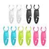 2pcs Secure Fixing Clamps Holder Plastic Holder for Various Kayak Stand Up Paddle Board Clips Paddle Board Accessories