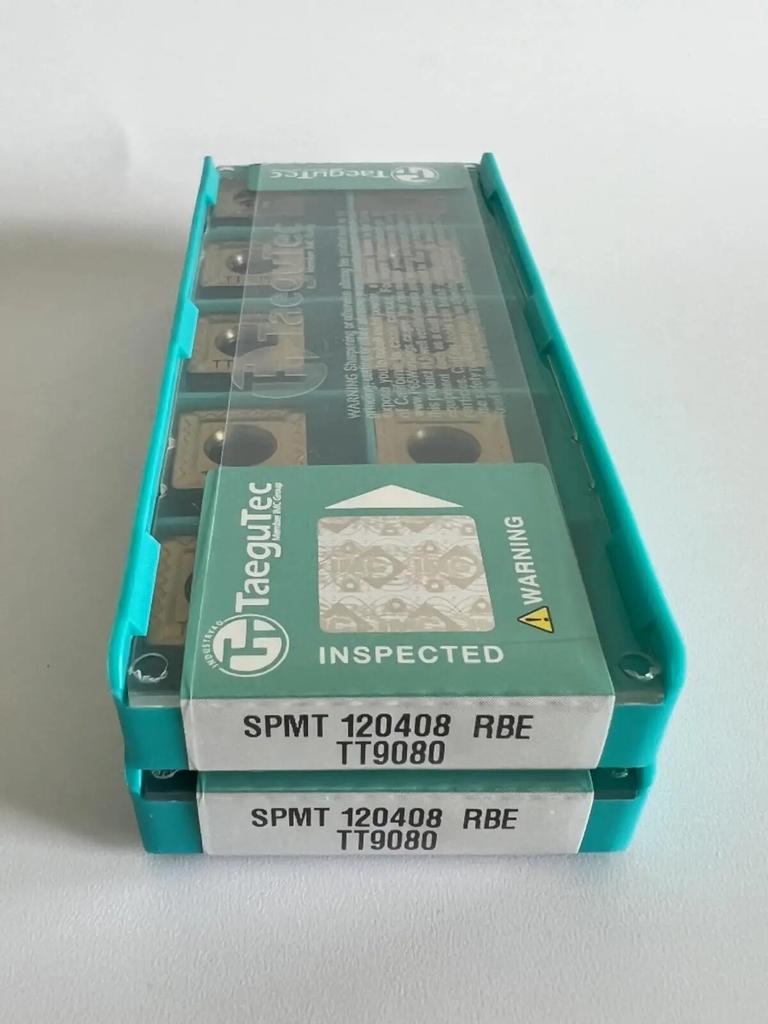 SPMT120408RBE TT9080 / Industrial indexable Carbide Inserts 10 Pcs