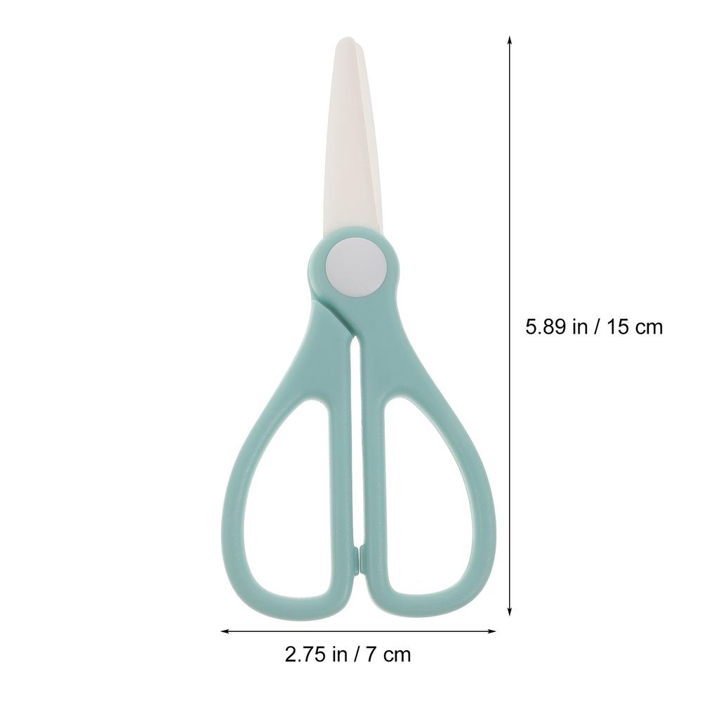 Ceramic Scissors Safety Kitchen Gardening Gadget Food Handle Pp Zirconia Nanomaterials Shear Travel