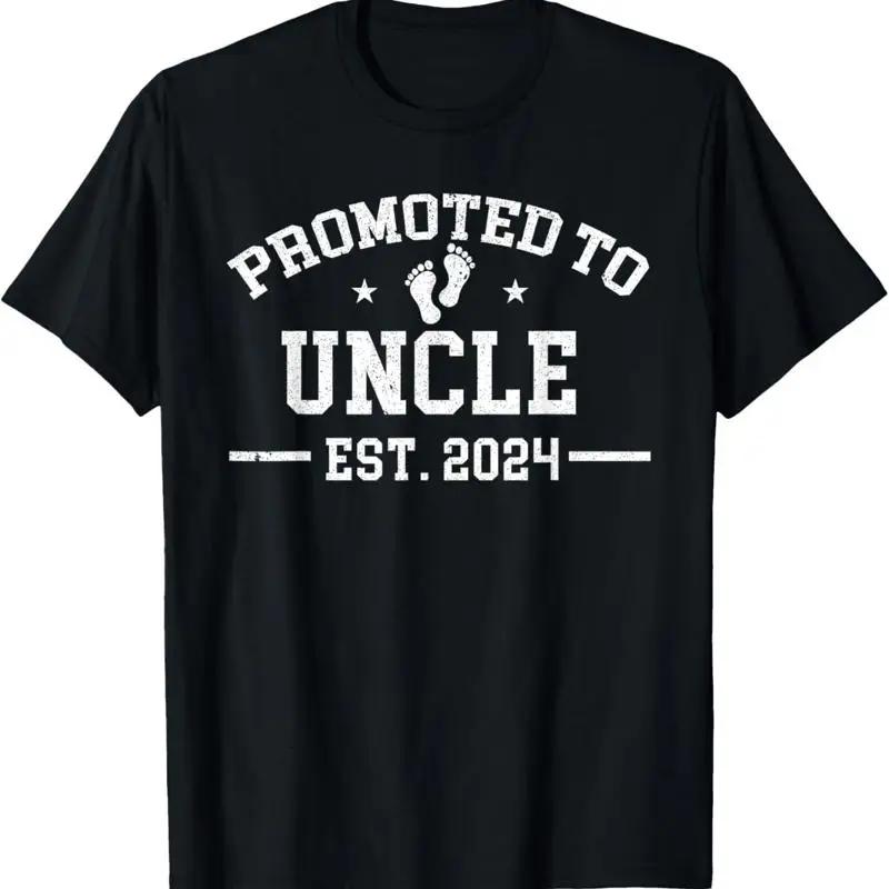 Promoted To Uncle 2024 S First Time T Shirt