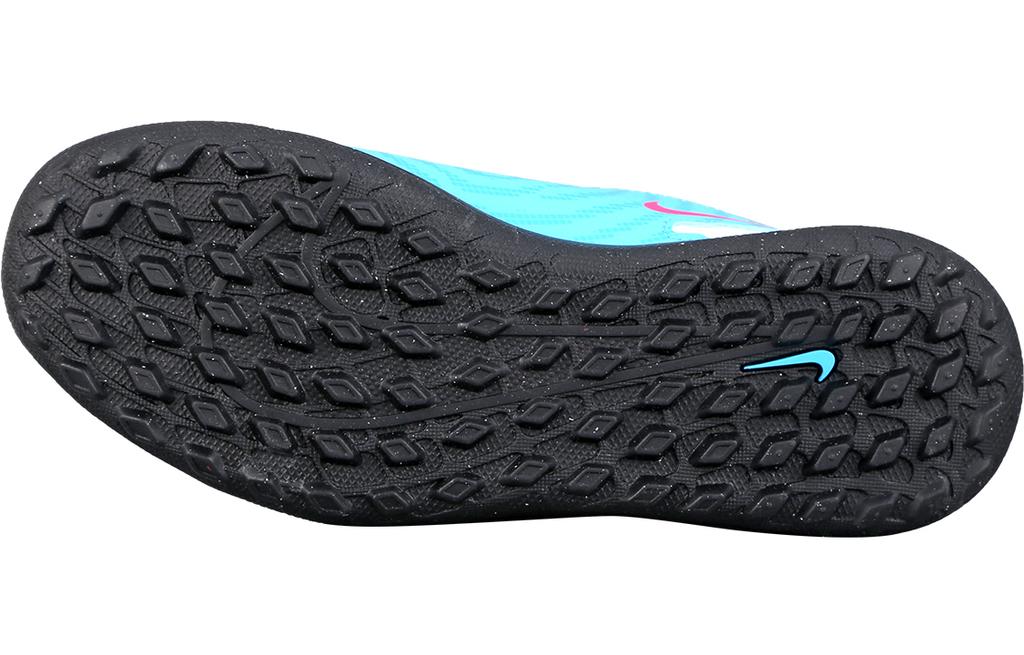 Nike Phantom GX Academy CLUB TF Turf Comfortable Round Toe Low top Soccer Shoes Sea Blue Kids' DD9567-446