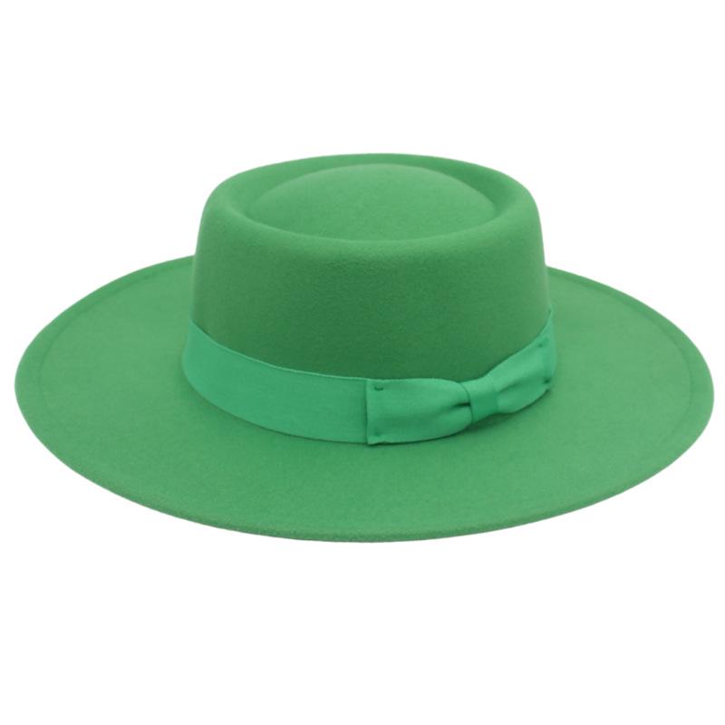 

Корейская кашемировая шляпа-купол – стильный аксессуар из шерстяного фетра с большими полями Adult (57-60cm)