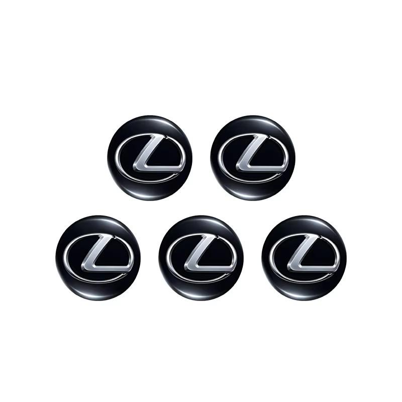 14/15MM Nálepka na klíčenku auta Hliníkový emblém Dekorace Samolepka Pro Lexus IS250 IS200 CT200h GS300 LS430 RX450h LX570 IS300 ES