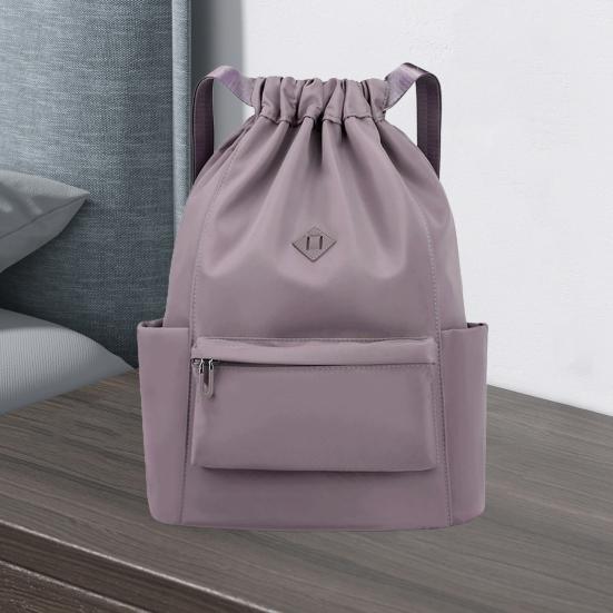 Stahovací batoh Vodotěsná taška do tělocvičny Unisex Jednobarevný Školní batoh pro ženy Muže Pláž Plavání Škola Cestování