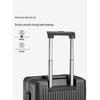 OIWAS Aluminum Frame Business Travel Suitcase