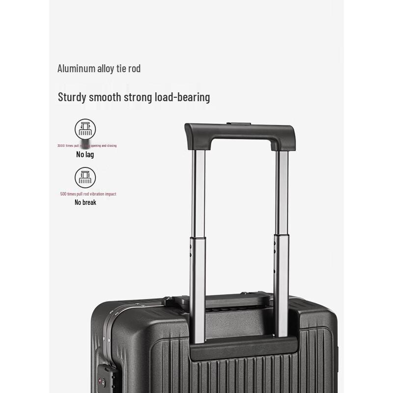 OIWAS Aluminum Frame Business Travel Suitcase
