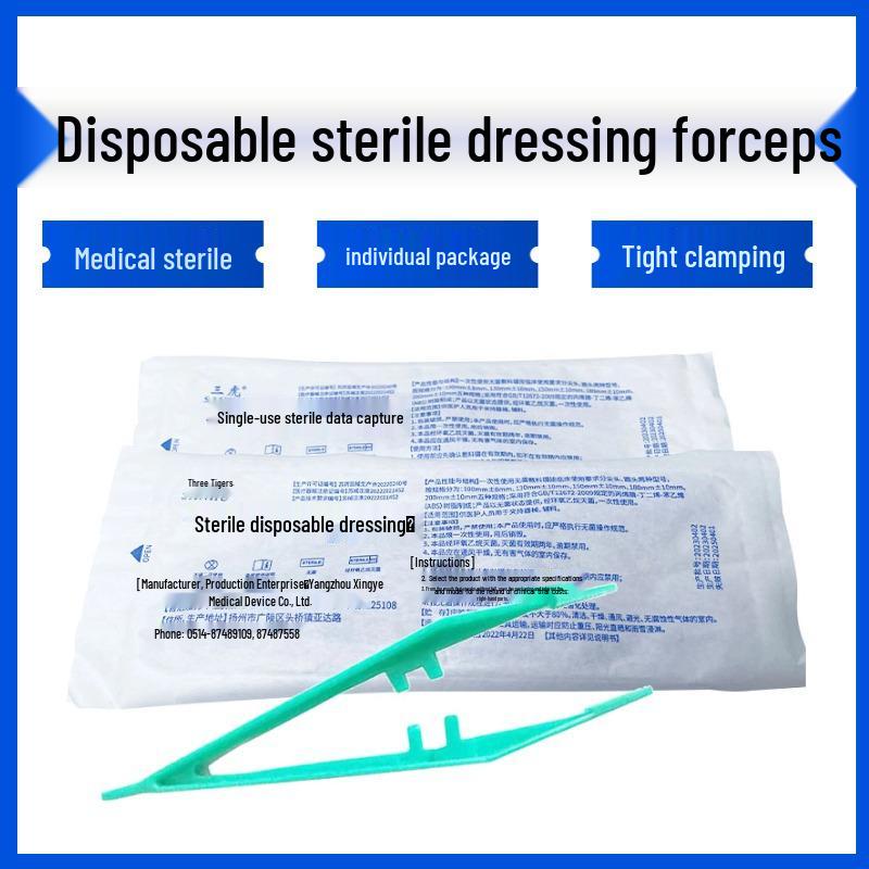 

Sanhu Disposable Medical Forceps for Dressing Changes and Disinfection, Individually Packaged Blue Individually Packaged [50 pcs/pack]