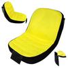 Xiaobudian Lawn Mower Seat Cover with Mesh Pocket, Waterproof Tractor Protector, Heavy Duty Riding Protective