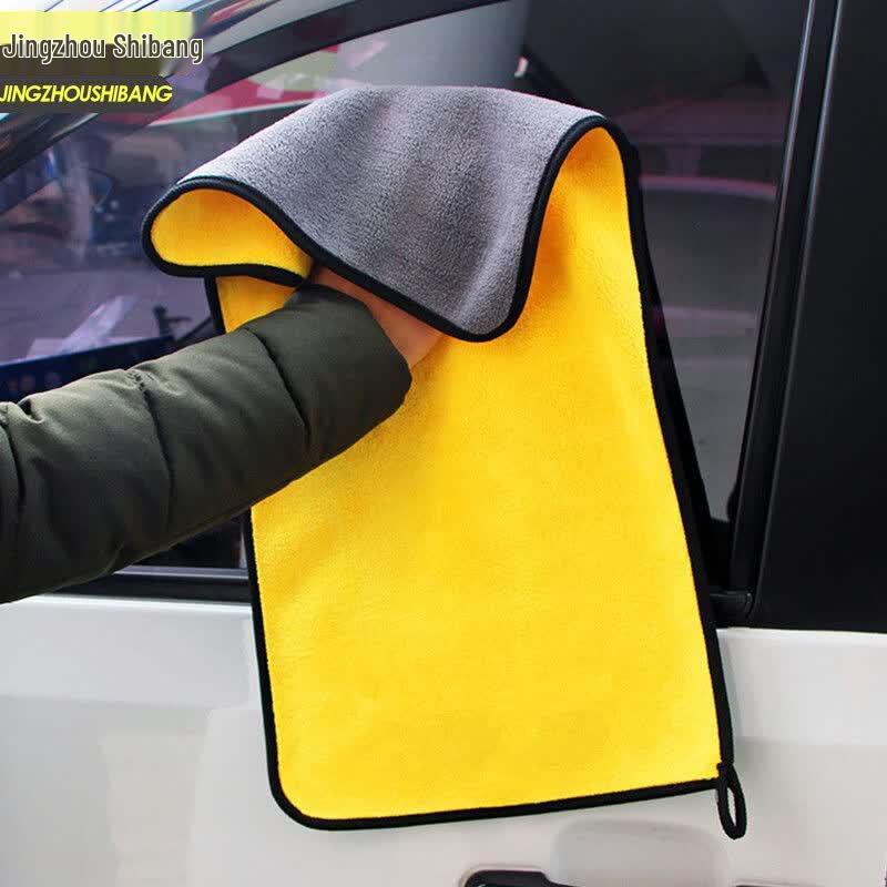 Jingzhou Shibang Double-Sided Thick Coral Fleece Car Cleaning Towel