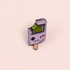 And Fun Elegant Ice Cream Game Machine Brooch Pin Crafted From Highquality Enamel Alloy