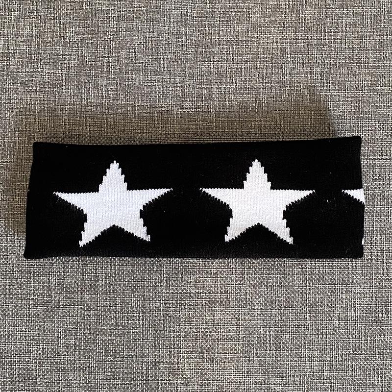 Children's Five-Star Sports Headband - Sweat-Absorbing, High Elasticity for Running, Fitness & Yoga