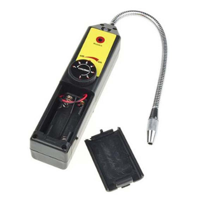 WJL-6000 Freon Leak Detector Halogen Leak Detector Refrigerant Air Conditioning Gas HVAC R22 R410A Cfcs HCFC Electronic Detector