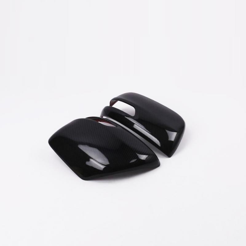 For Toyota Land Cruiser Prado J150 FJ150 2010- car Rearview mirror cover trim, carbon fibre Side Turn Signal Mirror Covers