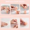 4Pcs Toilet Flipper Mushroom Handles Silicone Lift Toilets Lid Toilet Seat Pull Ring Sanitary Anti Dirt Hand Toilet Accessories