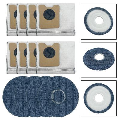 Accessory Pack for Eufy For Omni C20 Vacuum Cleaner with Mop Pads and Bags