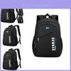 Oxford Cloth Double Shoulder Backpack For Men With Breathable Design And 16in Laptop Compartment For Travel And School