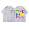 Versatile Unisex Styles Shortsleeved Summer 100 Cotton Round Neck Unisex Tshirt Y2k Hiphop Street Casual Fashion Clothing Daily