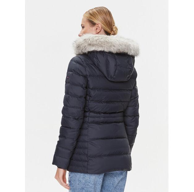 Down Jacket Tommy Hilfiger WW0WW39746 Blue Regular Fit