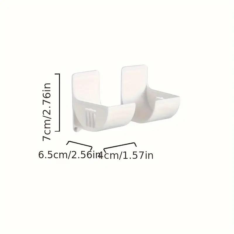 4-Pack Multi-Function Self-Adhesive Kitchen Organizers – Adjustable!Holds Wrap,Foil,Towel,Trash Bag & Umbrella, Non-Food Contact